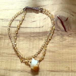 💛 Citrine Choker Necklace for Protection 💛